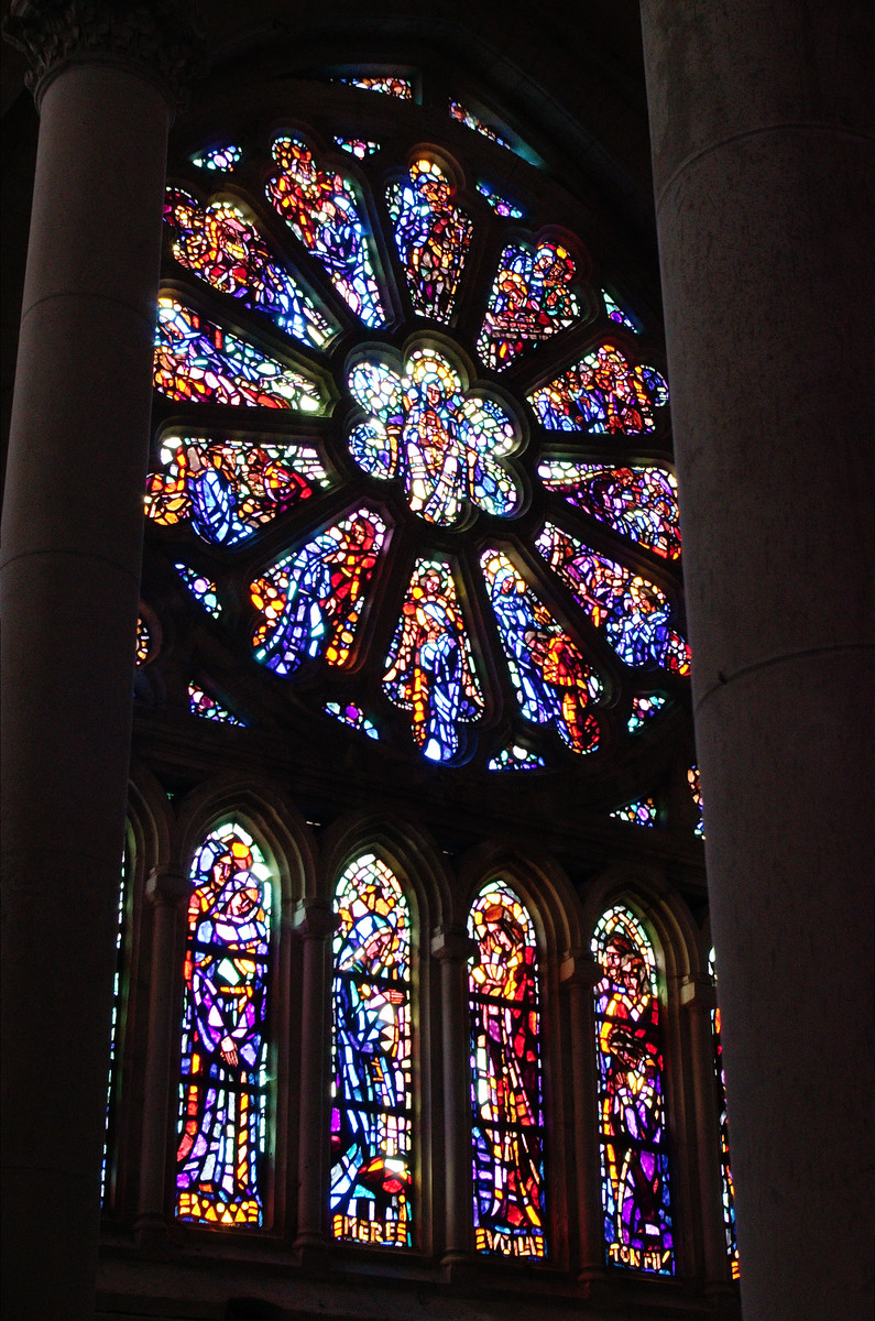 Les vitraux de l'Église de Guenrouet
