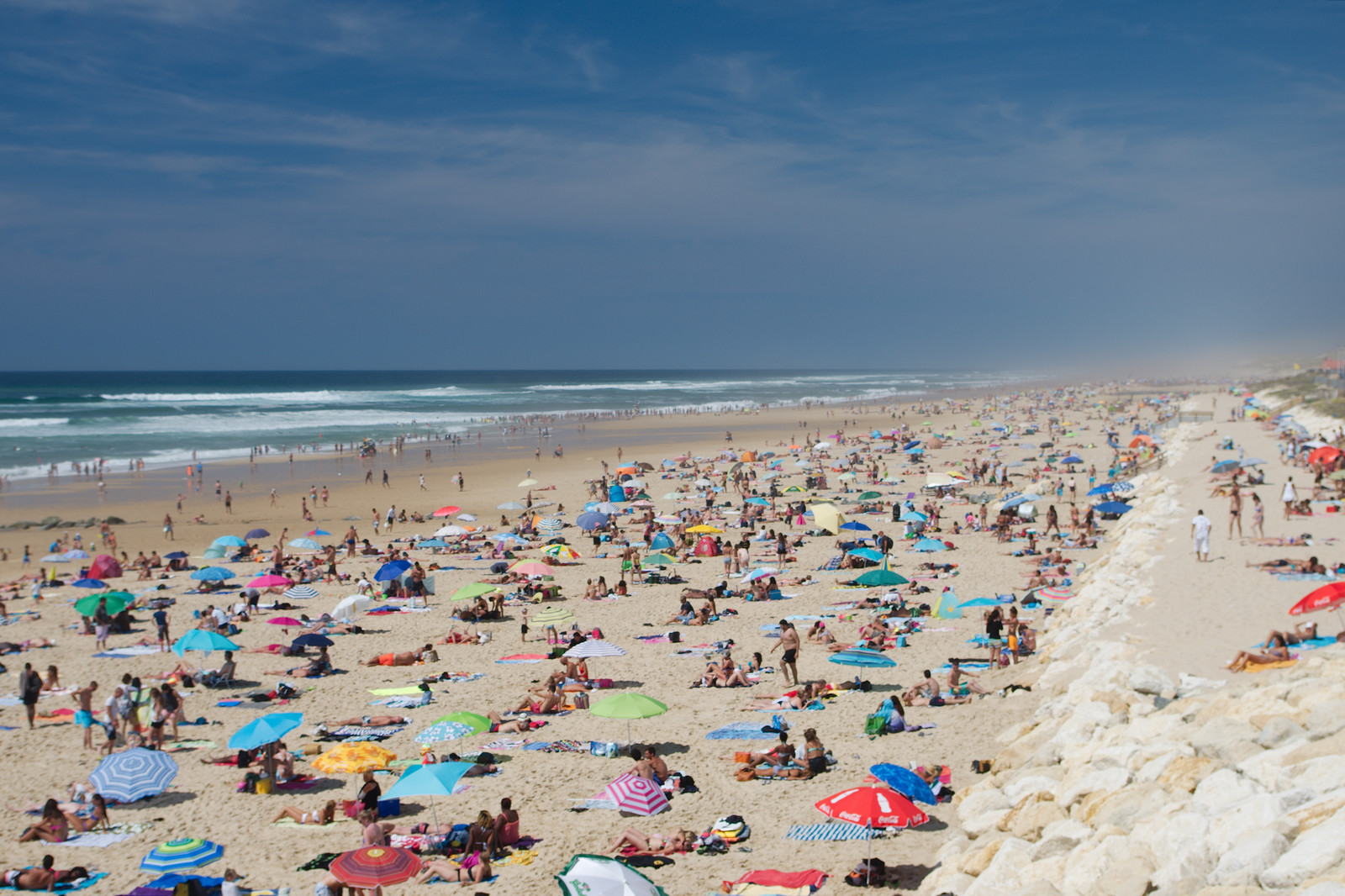 Lacanau-plage, la semaine du 15 août