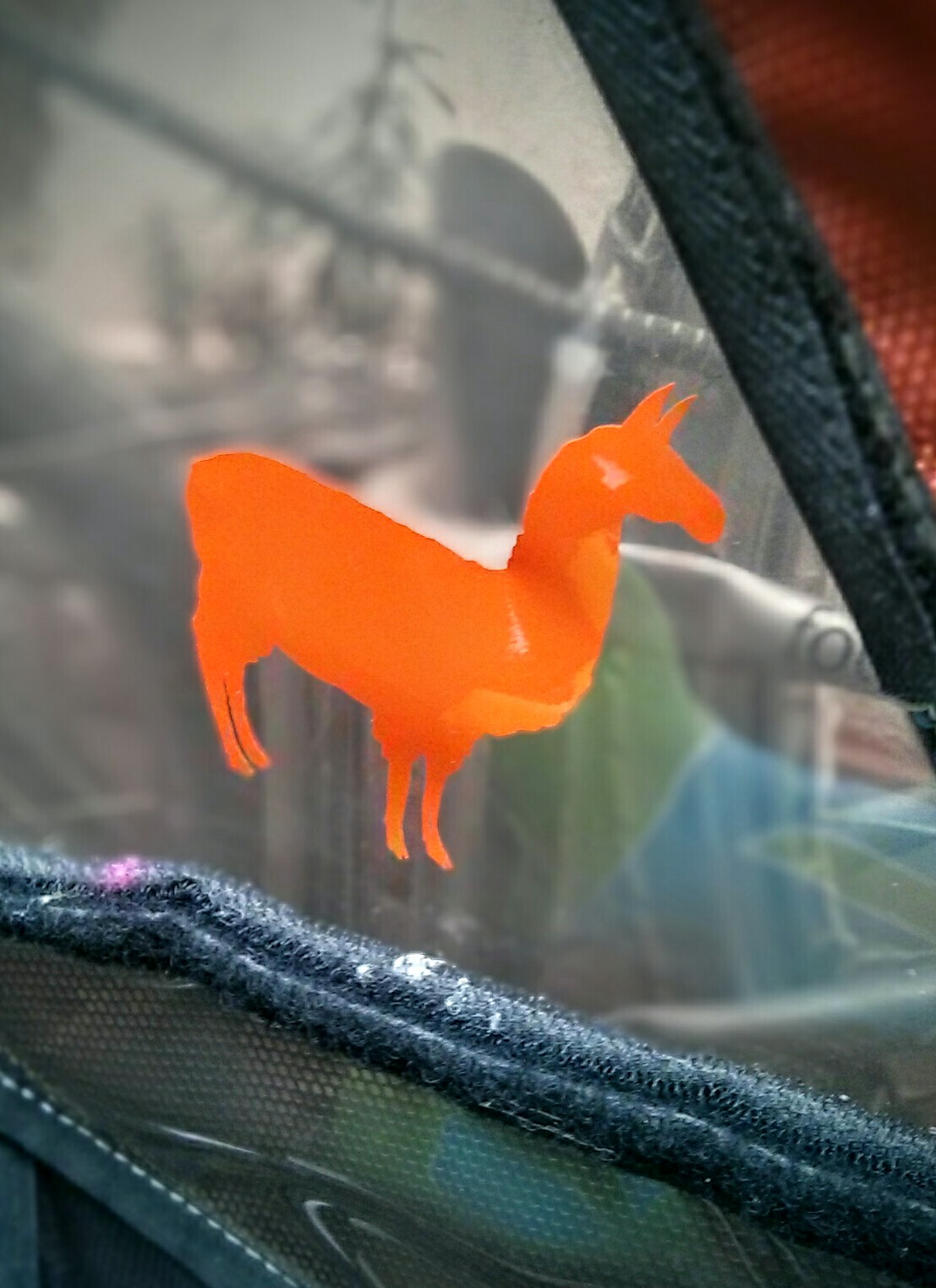 Badge lama pour la carriole !